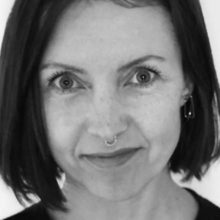 Black & white headshot of Framestore recruitment coordinator in Melbourne